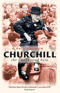 portada Churchill: The Unexpected Hero (en Inglés)