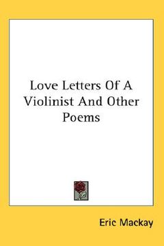 portada love letters of a violinist and other poems (en Inglés)