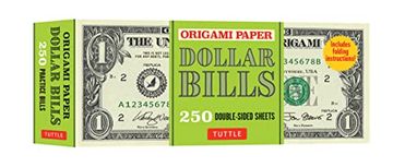 portada Origami Paper: Dollar Bills: Origami Paper; 250 Double-Sided Sheets (Instructions for 4 Models Included) (in English)