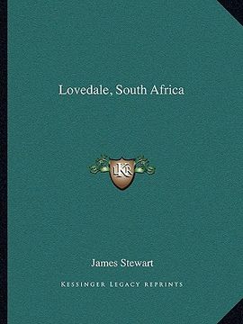 portada lovedale, south africa (in English)
