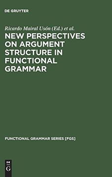 portada New Perspectives on Argument Structure in Functional Grammar (en Inglés)