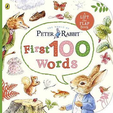 portada Peter Rabbit Peter's First 100 Words (en Inglés)