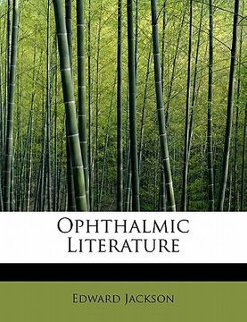 portada ophthalmic literature (en Inglés)