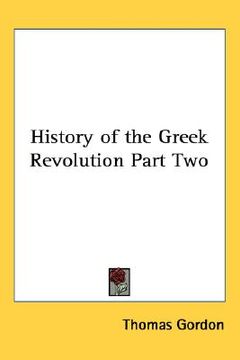 portada history of the greek revolution part two (in English)