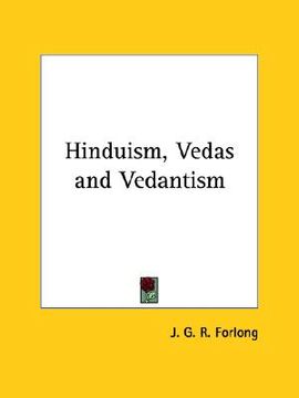 portada hinduism, vedas and vedantism (in English)