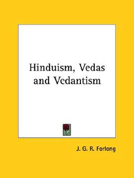 portada hinduism, vedas and vedantism (en Inglés)