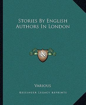 portada stories by english authors in london (en Inglés)