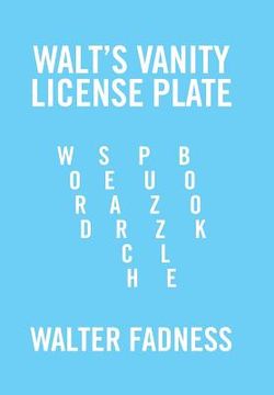 Libro Walt's Vanity License Plate: Word Search Puzzle Book (en Inglés ...