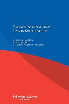 portada Private International law in South Africa 
