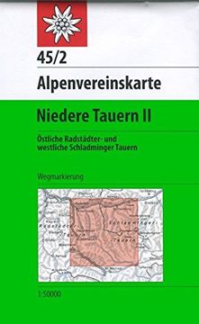 portada Niedere Tauern ii: Östliche Radstädter- und Westliche Schladminger Tauern: 45 (en Alemán)