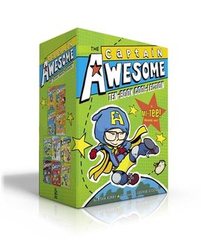 portada The Captain Awesome Ten-Book Cool-Lection (Boxed Set): Captain Awesome to the Rescue!; vs. Nacho Cheese Man; And the New Kid; Takes a Dive; Soccer Sta