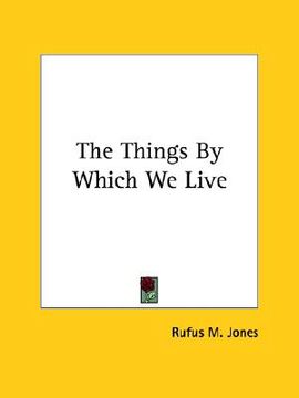 portada the things by which we live (in English)