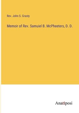 portada Memoir of Rev. Samuiel B. McPheeters, D. D. (en Inglés)