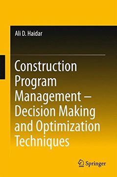 portada Construction Program Management – Decision Making and Optimization Techniques