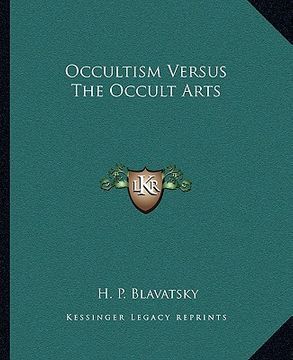 portada occultism versus the occult arts