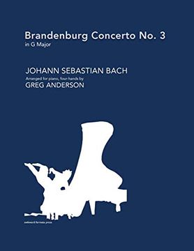 portada Brandenburg Concerto no. 3 in g Major (Arranged for Piano, Four-Hands) (en Inglés)