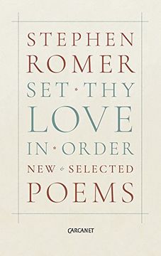 portada Set Thy Love in Order: New & Selected Poems (en Inglés)