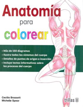 portada Anatomia Para Colorear