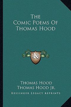 portada the comic poems of thomas hood (en Inglés)