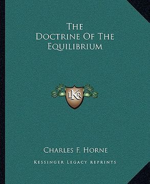 portada the doctrine of the equilibrium (en Inglés)