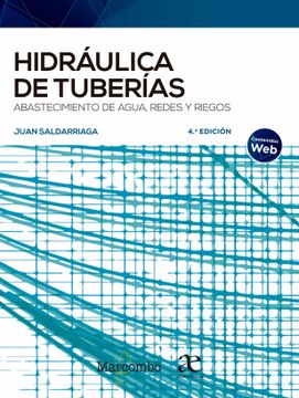 portada Hidráulica de Tuberías: 1 (Alfaomega) (in Spanish)