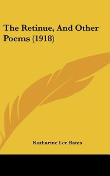 portada the retinue, and other poems (1918) (in English)