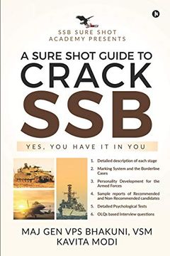 portada A Sure Shot Guide to Crack Ssb: Yes, you Have it in you 
