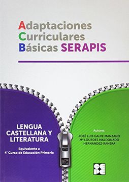 portada Adaptaciones Curriculares Básicas Serapis. Lengua - 4º Primaria: 4p (Adaptaciones Curriculares Básicas. Proyecto Serapis)
