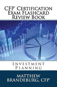 portada CFP Certification Exam Flashcard Review Book: Investment Planning (2019 Edition) (in English)
