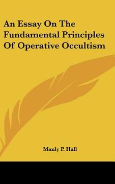 portada an essay on the fundamental principles of operative occultism