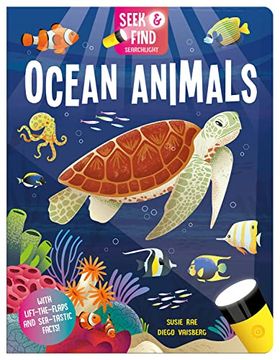 portada Seek and Find Ocean Animals (Seek and Find - Searchlight Books) (en Inglés)