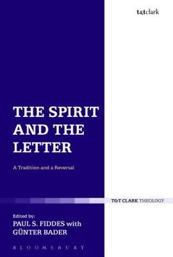 portada the spirit and the letter: a tradition and a reversal