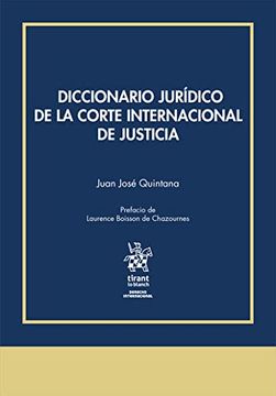 portada Diccionario Juridico de la Corte Internacional de Justicia (Derecho Internacional)