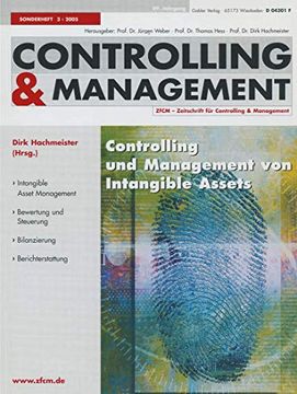 portada Controlling und Management von Intangible Assets (en Alemán)