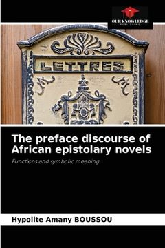 portada The preface discourse of African epistolary novels (en Inglés)