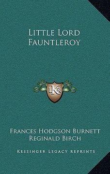 portada little lord fauntleroy (en Inglés)