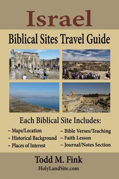 portada Israel Biblical Sites Travel Guide (en Inglés)
