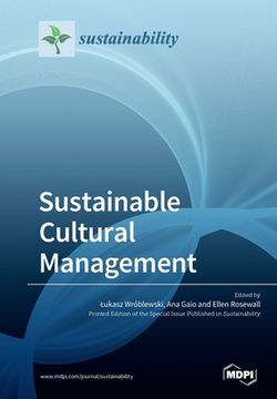portada Sustainable Cultural Management (en Inglés)