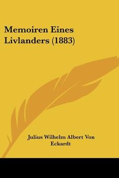 portada memoiren eines livlanders (1883) (en Inglés)