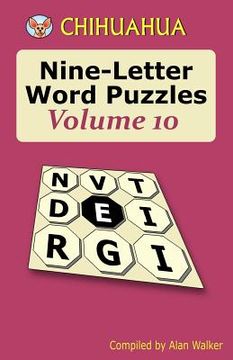 portada Chihuahua Nine-Letter Word Puzzles Volume 10 (en Inglés)