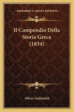 portada Il Compendio Della Storia Greca (1834) (in Italian)