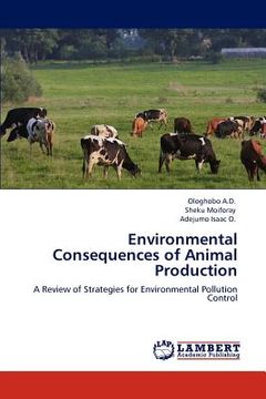 portada environmental consequences of animal production (en Inglés)
