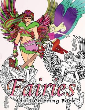 portada Fairies Adult Coloring Book (en Inglés)