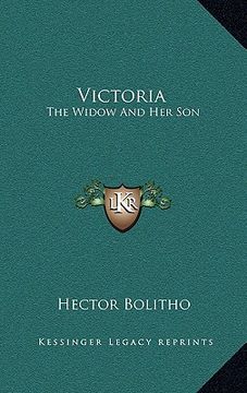 portada victoria: the widow and her son (en Inglés)