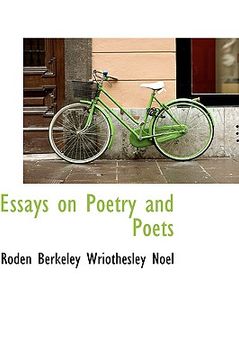 portada essays on poetry and poets