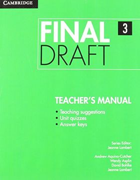 portada Final Draft Level 3 Teacher s Manual
