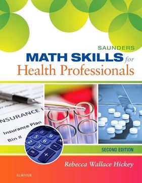 portada Saunders Math Skills for Health Professionals (en Inglés)