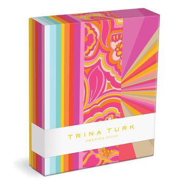portada Trina Turk 1000 Piece Puzzle From Galison - Bright and Colorful 1000 Piece Puzzle, Featuring the Prints of Trina Turk, Thick and Sturdy Pieces, Fantastic Gift Idea