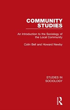 portada Community Studies: An Introduction to the Sociology of the Local Community (Studies in Sociology) (en Inglés)