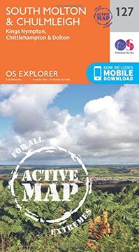 portada South Molton and Chulmleigh 1 : 25 000 (OS Explorer Map)
